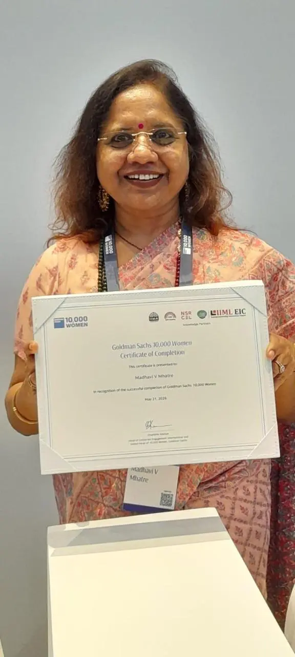NM Ingenious leadership receiving recognition at MSME Honours